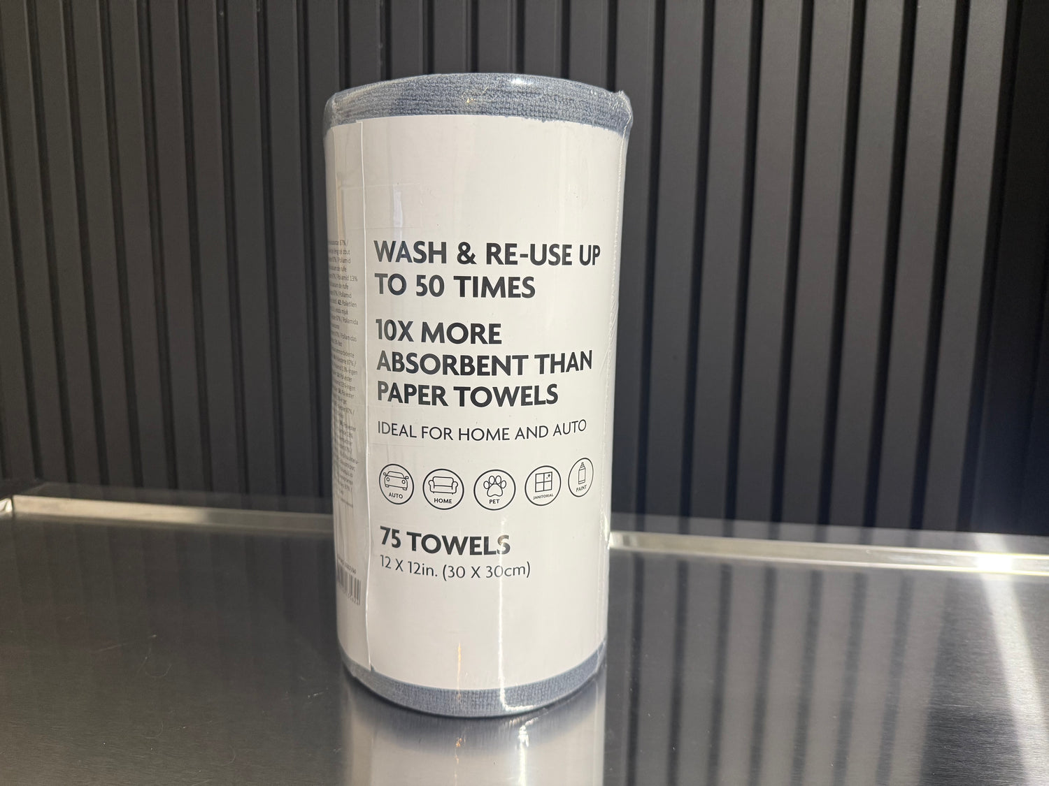 Microfiber Towels – 75 Pack (12x12”)