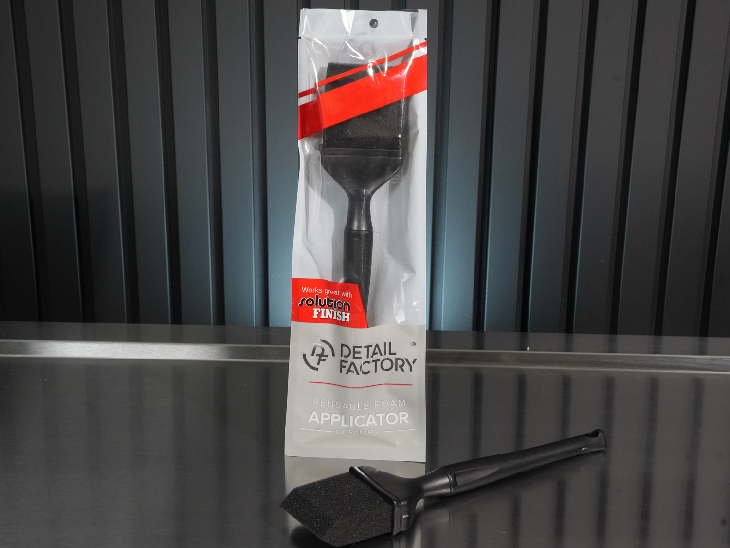 Detail Factory Foam Applicator Brush | Extra large Black