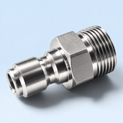 3/8″ Quick Release Insteeknippel – M22 Buitendraad 14 mm RVS