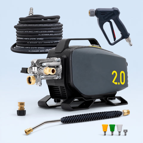 ACTIVE 2.0 Hogedrukreiniger Standard Kit – 7,7 L/min + Gratis Foam Cannon