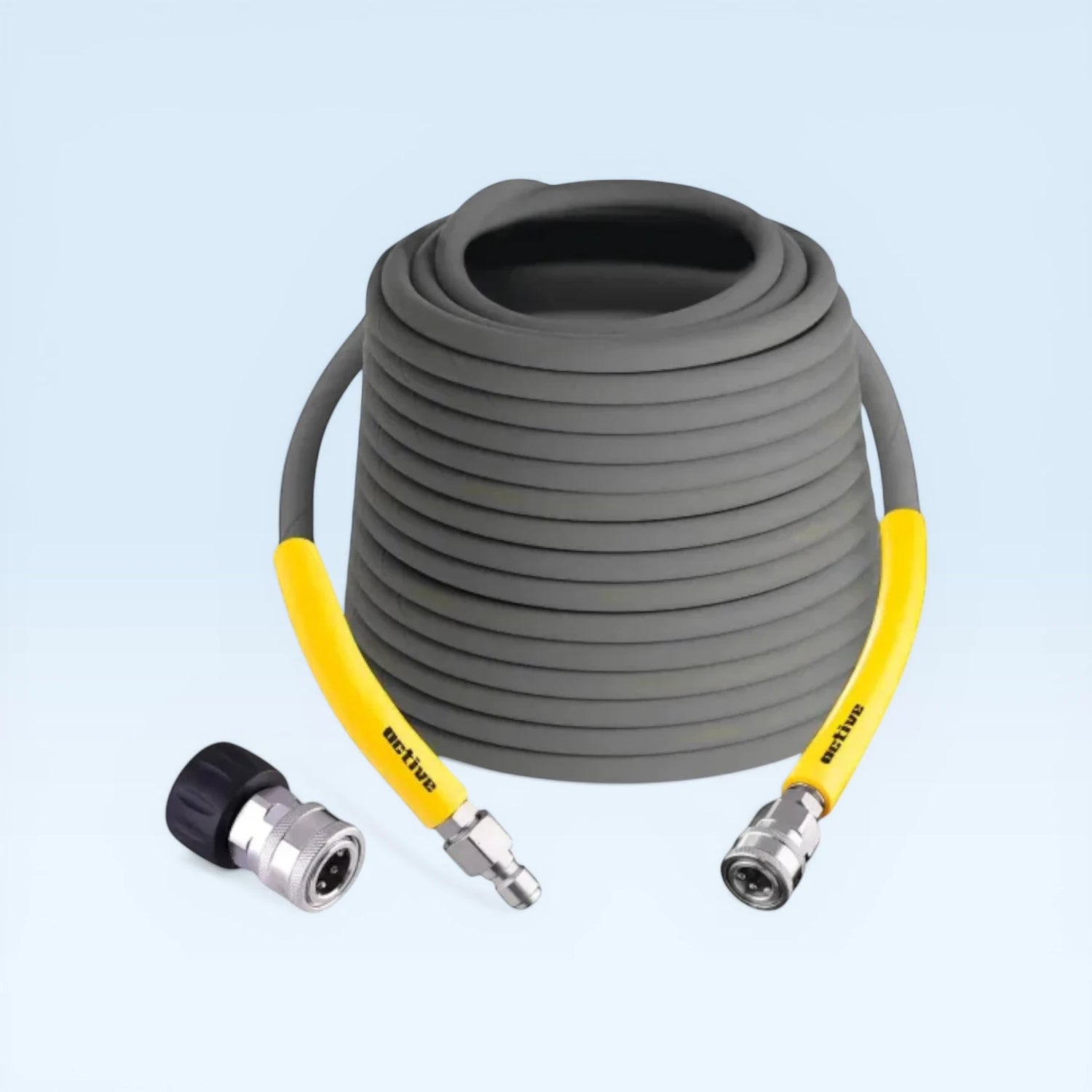 ACTIVE Premium Hogedrukslang 22 Meter – 3/8″ QC