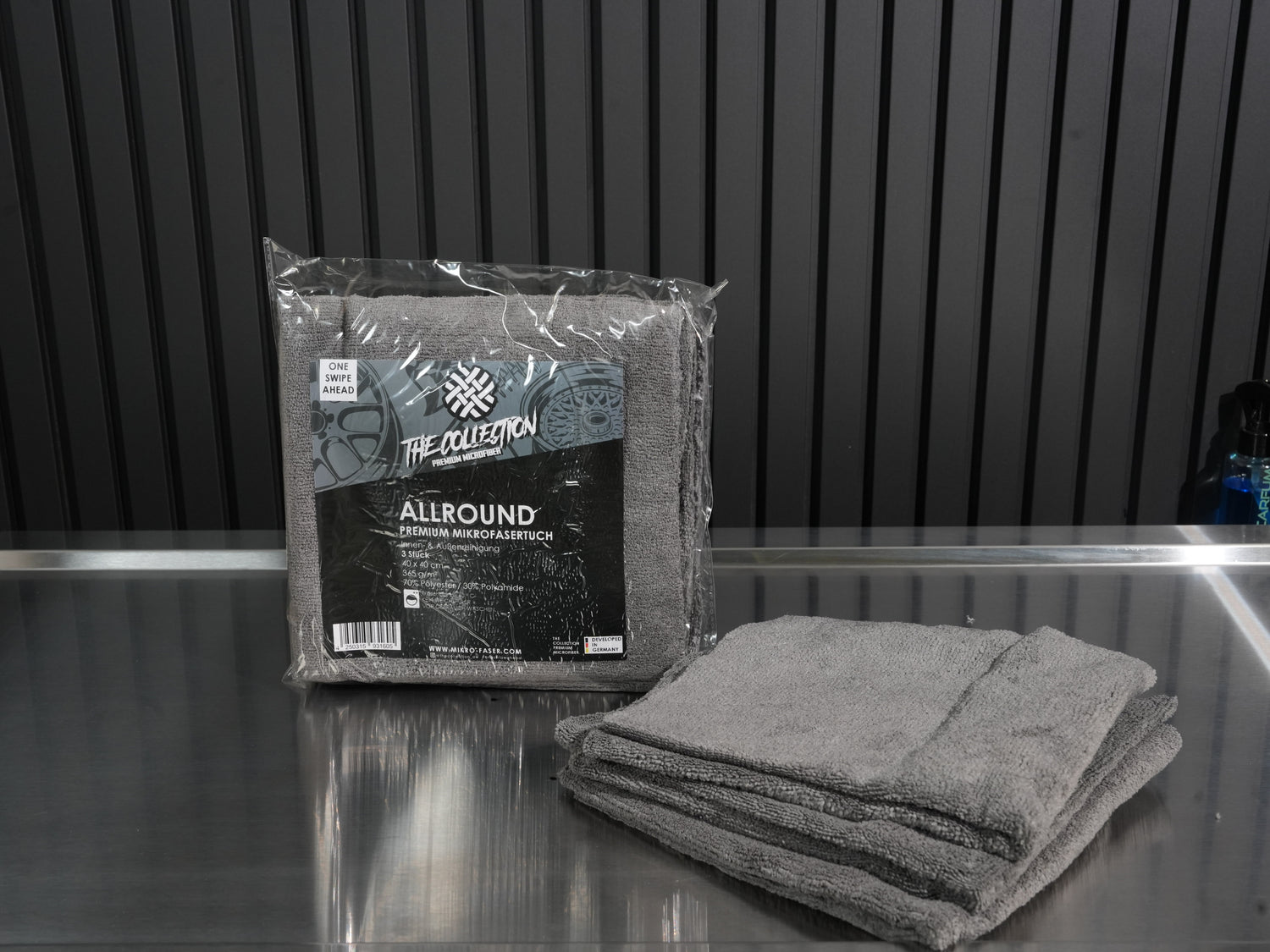 The Collection – Allround & Coating Doeken 365 g/m² – 3-pack Grijs