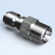 3/8″ Schnellkupplung Stecker – 3/8″ BSP Außengewinde Edelstahl