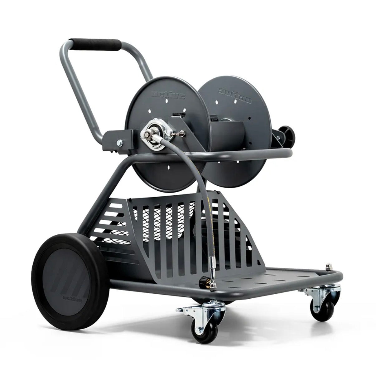 ACTIVE Wash Cart – Mobiele Waskar met Slanghaspel voor Hogedrukreiniger