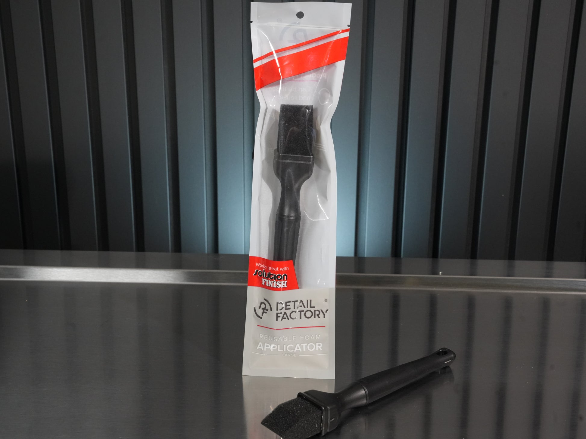 Detail Factory Foam Applicator Brush large black – WaxO'lux