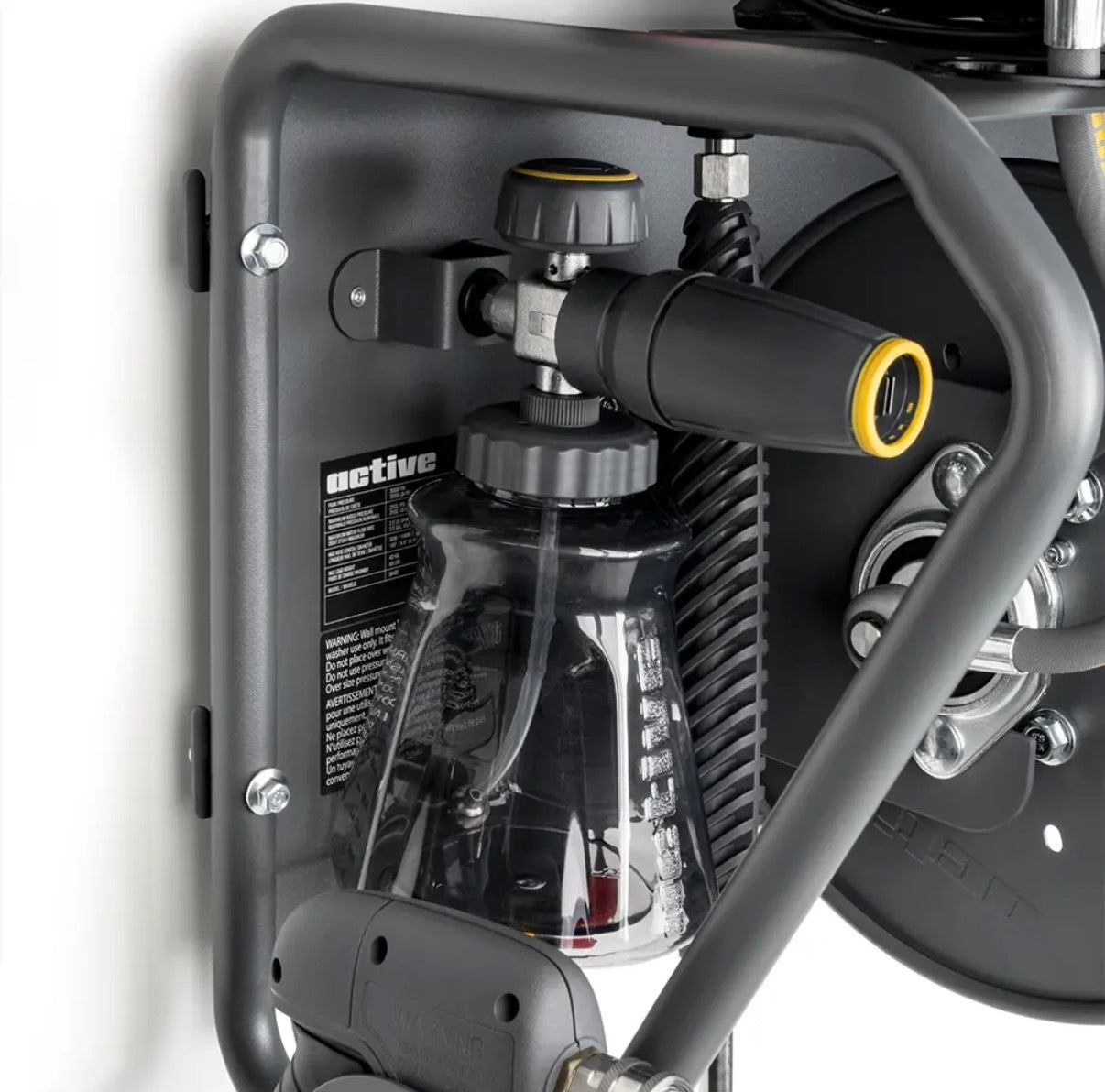 ACTIVE Wall Mount & Hose Reel voor Hogedrukreiniger