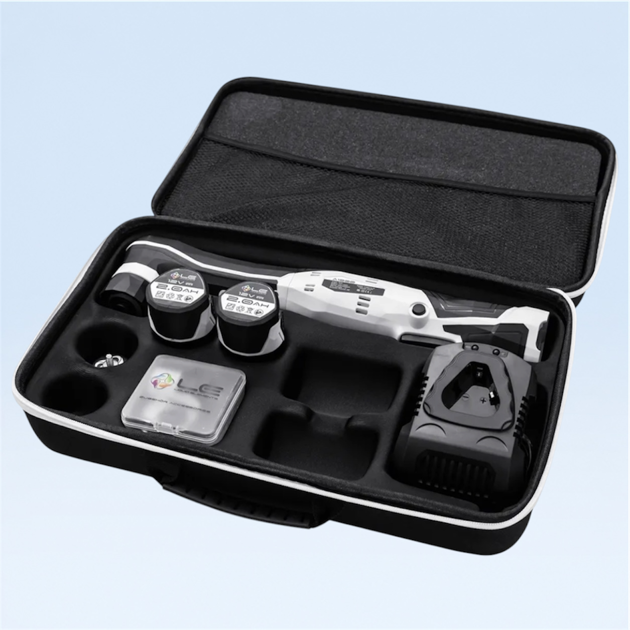 Liquid Elements A1000 Mini Polijstmachine Accu SET