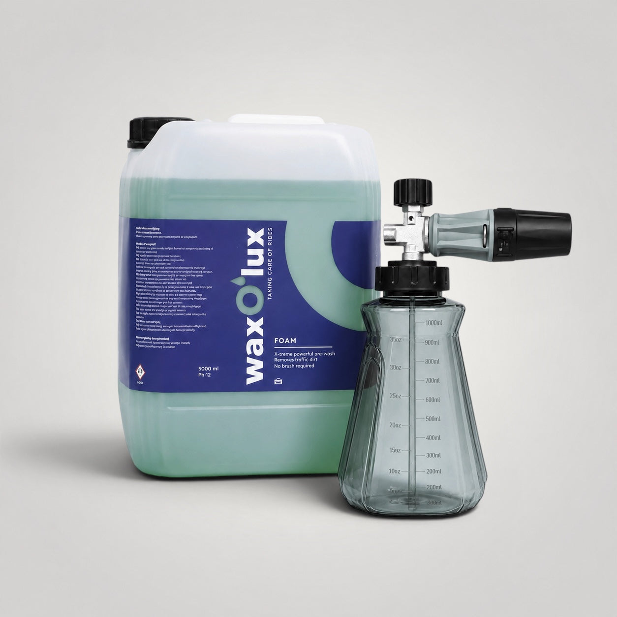 Foam Canon & 5 Liter Foam