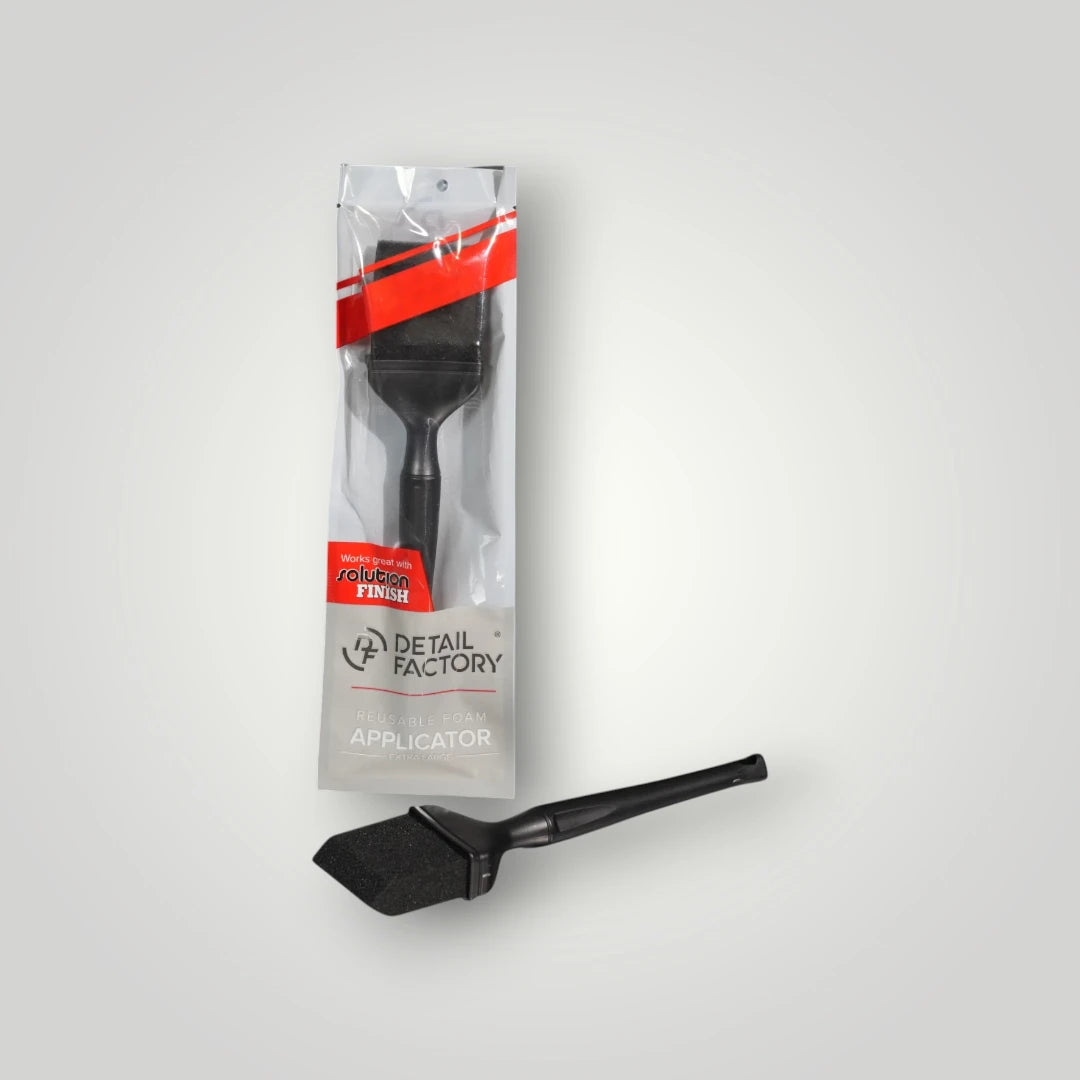Detail Factory Foam Applicator Brush large black borstel detail – WaxO'lux