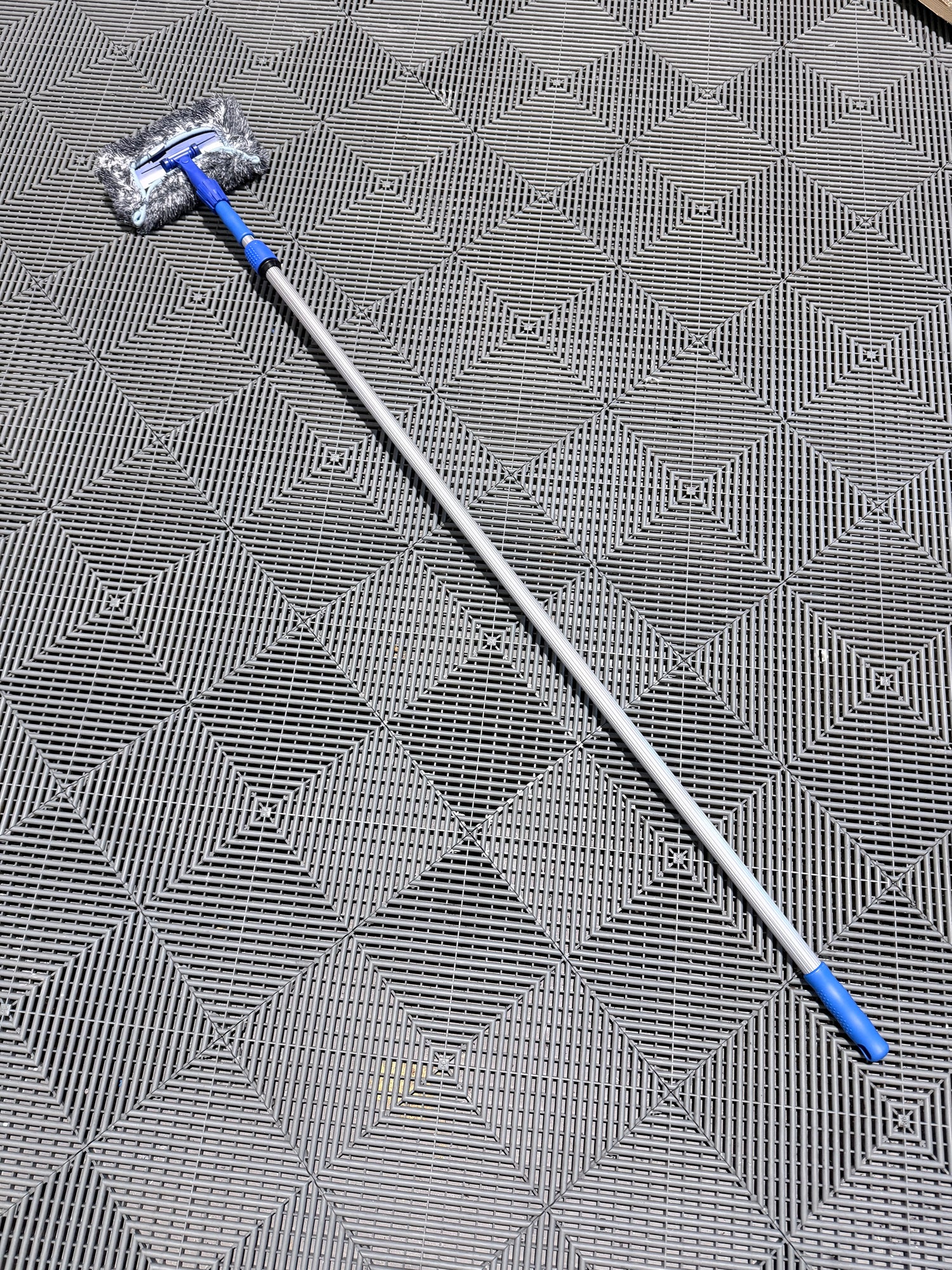 Telescoopsteel 300cm + Microvezel Wash Plate Set