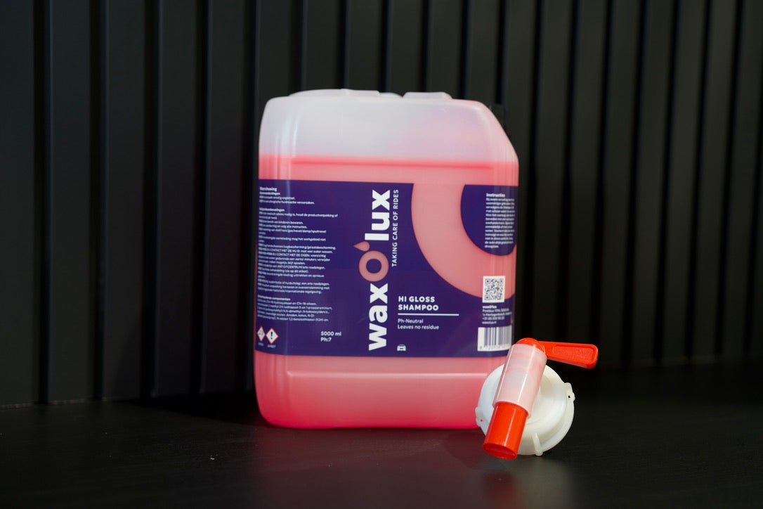 Hi Gloss Shampoo 5 Liter - WaxO'lux