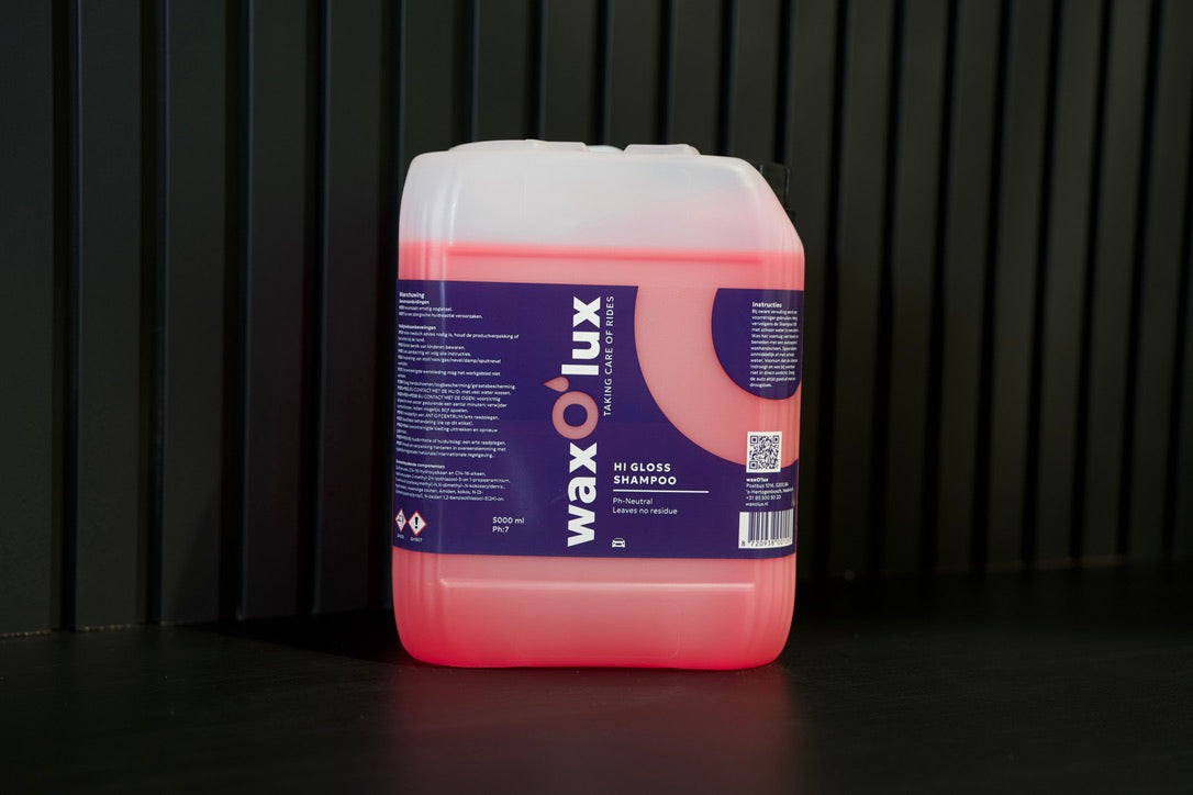 Hi Gloss Shampoo 5 Liter - WaxO'lux
